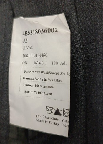 Gri Midi Hamile Eteği - Görsel 4