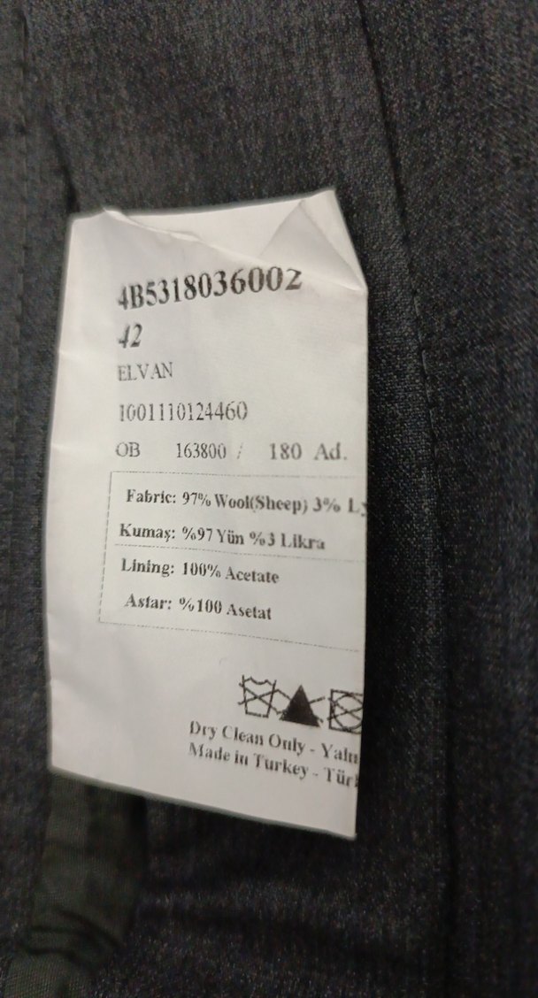 Gri Midi Hamile Eteği - Görsel 4