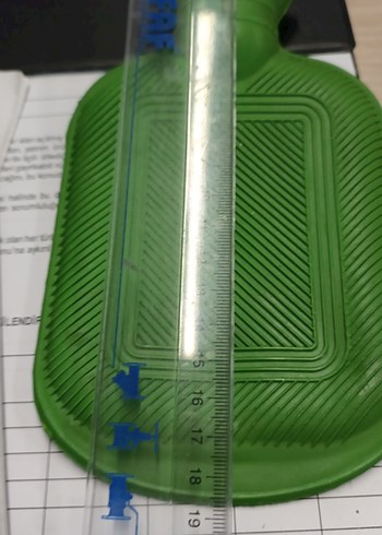 Parlak Yeşil Sıcak El mini Su Torbası - Görsel 4