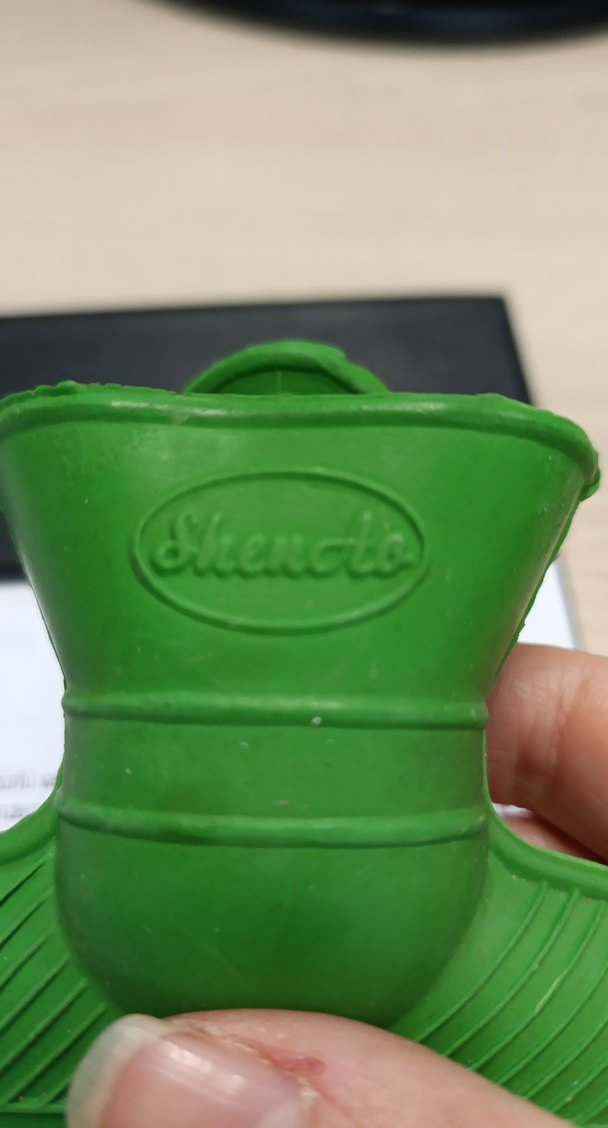 Parlak Yeşil Sıcak El mini Su Torbası - Görsel 2