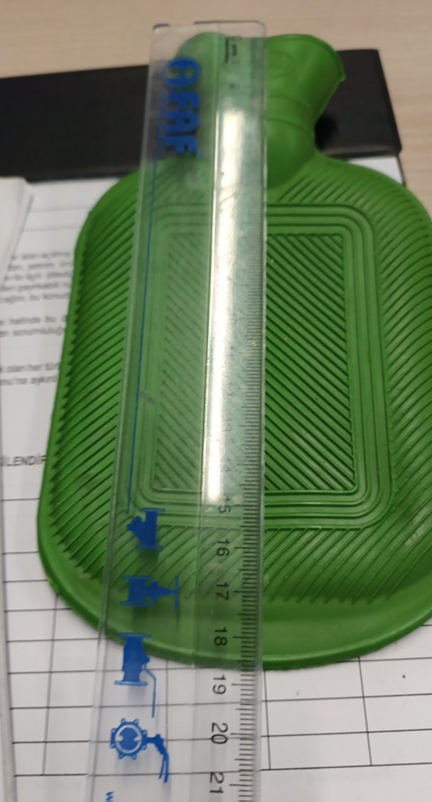 Parlak Yeşil Sıcak El mini Su Torbası - Görsel 4