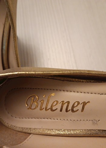 Bej Parlak Yılan Desenli Stiletto Topuklu Kadın Ayakkabı - Görsel 4