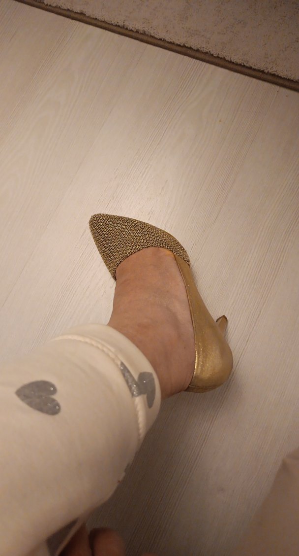 Bej Parlak Yılan Desenli Stiletto Topuklu Kadın Ayakkabı - Görsel 5