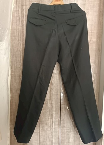 siyah erkek kumaş pantolon - Görsel 4