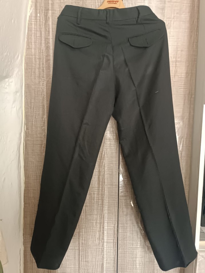 siyah erkek kumaş pantolon - Görsel 4