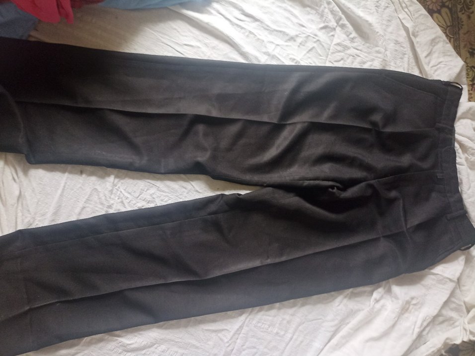 siyah erkek kumaş pantolon - Görsel 2