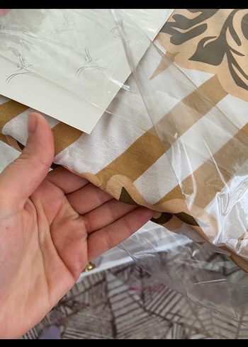 Desenli Koyu Pembe Nevresim Takımı yeni etiketlidir - Görsel 5