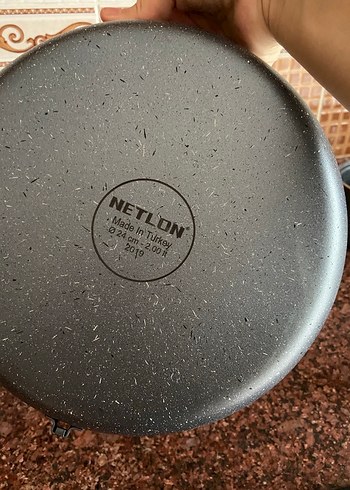 Yeni etiketli. Gri Granit Görünümlü Tencere Seti - Görsel 6