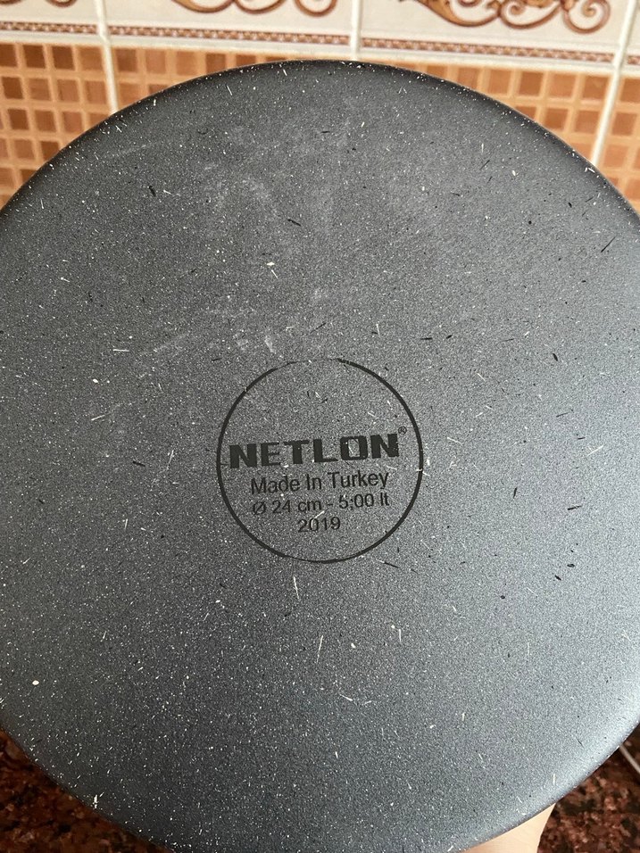 Yeni etiketli. Gri Granit Görünümlü Tencere Seti - Görsel 5