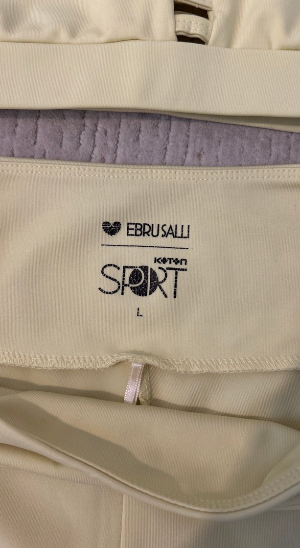 Sarı Mini Spor Takım, Askılı ve Straplez - Görsel 2