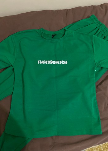 Yeşil Kadın alt üst takım - Görsel 2