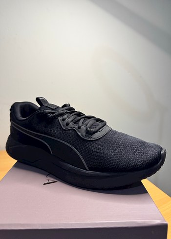 Puma Erkek Siyah Spor Ayakkabı Rahat ve Şık - Görsel 2