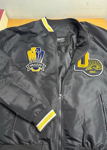 Siyah Fermuarlı Street Wear Erkek Ceket - Görsel 2