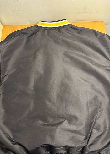 Siyah Fermuarlı Street Wear Erkek Ceket - Görsel 3