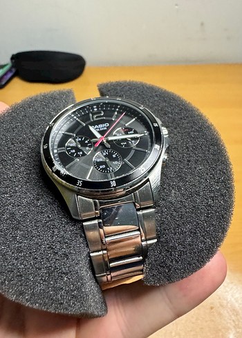 Gri Casio İş Saatı - Görsel 3