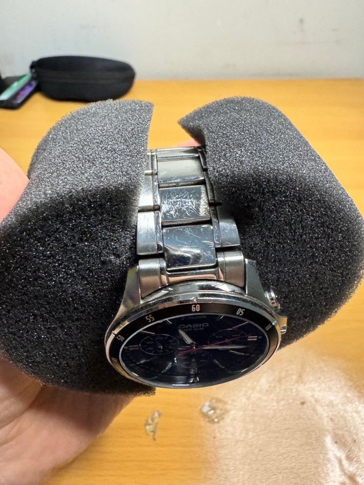 Gri Casio İş Saatı - Görsel 4