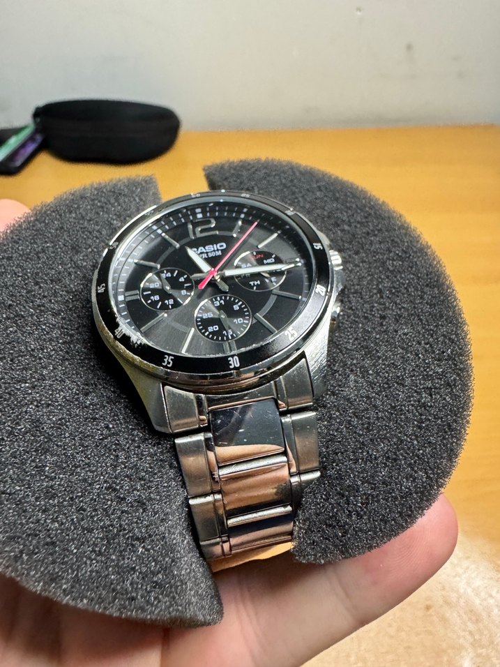 Gri Casio İş Saatı - Görsel 3