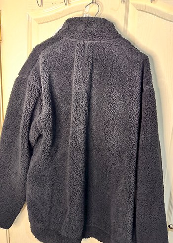 Gri Fermuarlı erkek Midi Ceket - Görsel 3