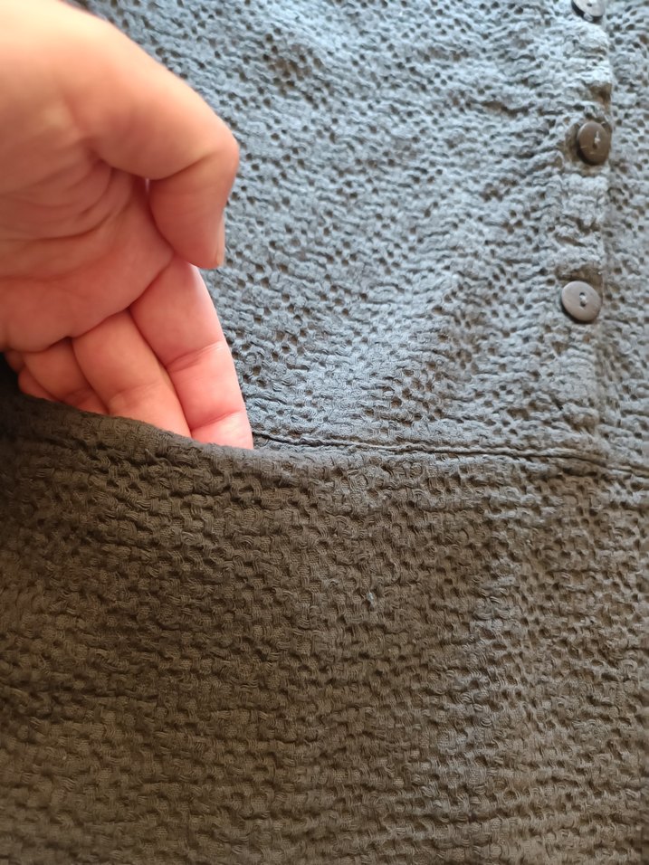 Tola Tola Düğmeli Uzun Kollu Triko - Görsel 2