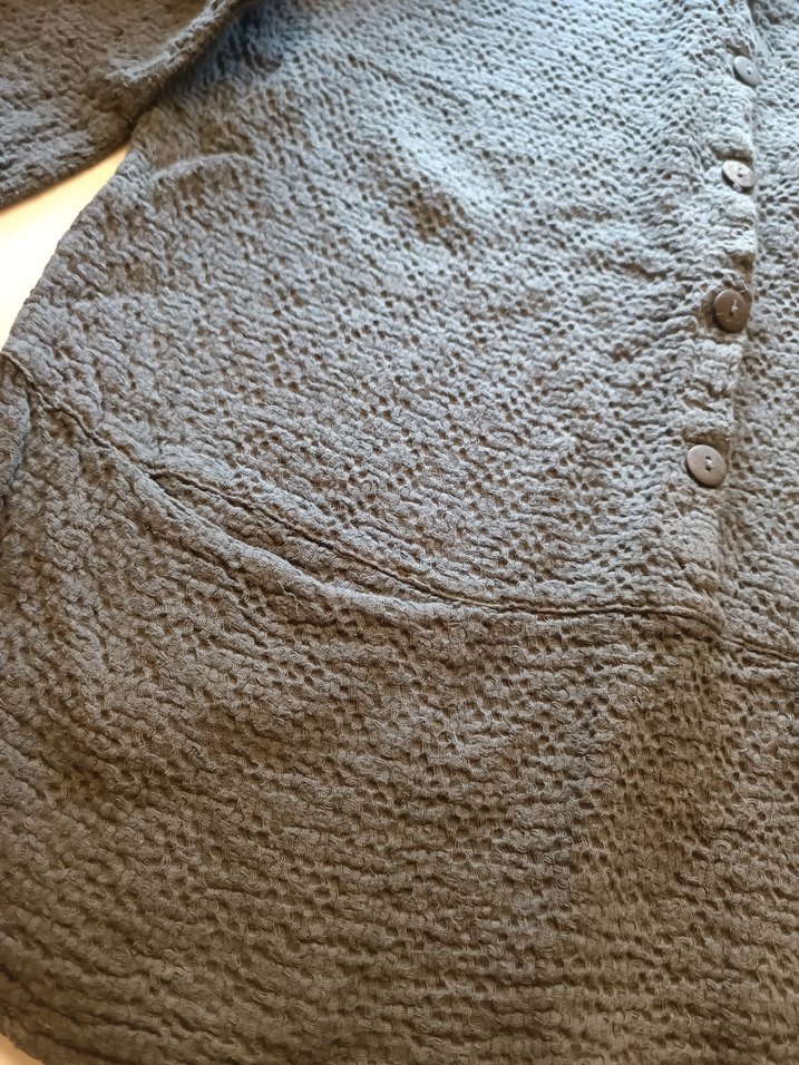 Tola Tola Düğmeli Uzun Kollu Triko - Görsel 3