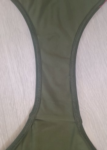 Yeşil Desenli Mini Atletik Bikini Adidas - Görsel 3