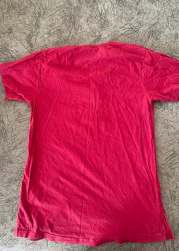 Kız Çocuk Renkli Baskılı Kısa Kollu Tişört - Görsel 2