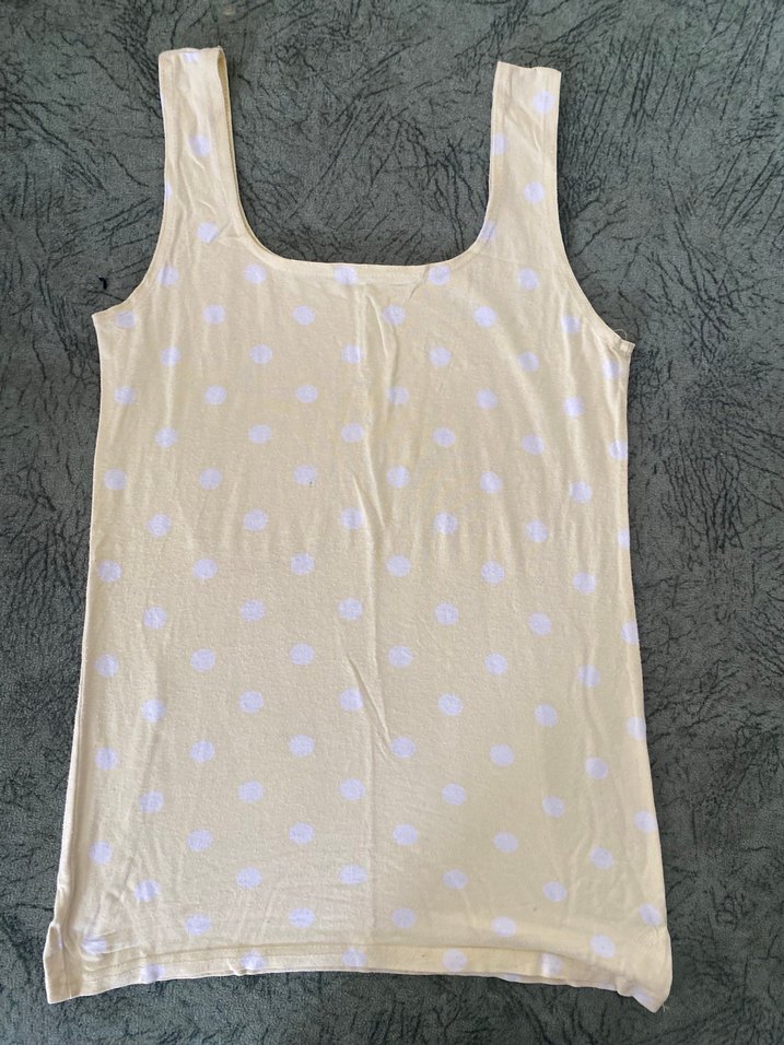 Bej Midi Kadın Kolsuz Basic Üst - Görsel 2