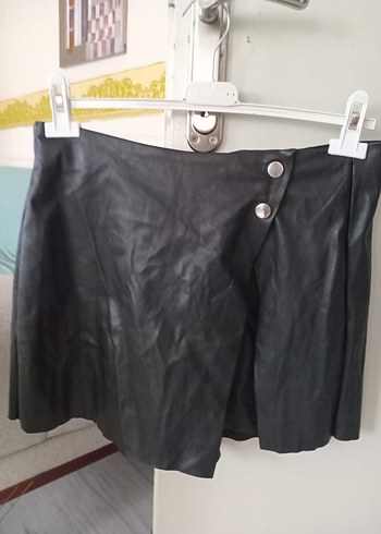 Kısa Kırmızı Süet Püsküllü Kadın Deri Ceket - Görsel 17