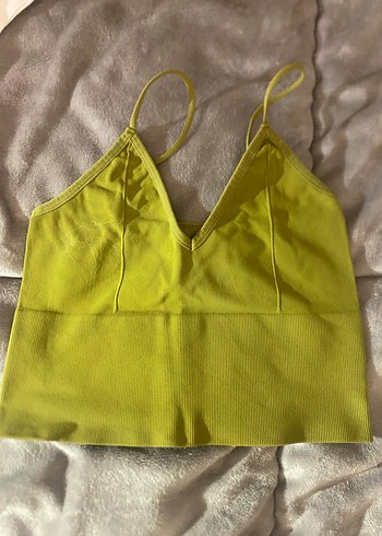 Oxxo Yeşil Crop Top - Görsel 2