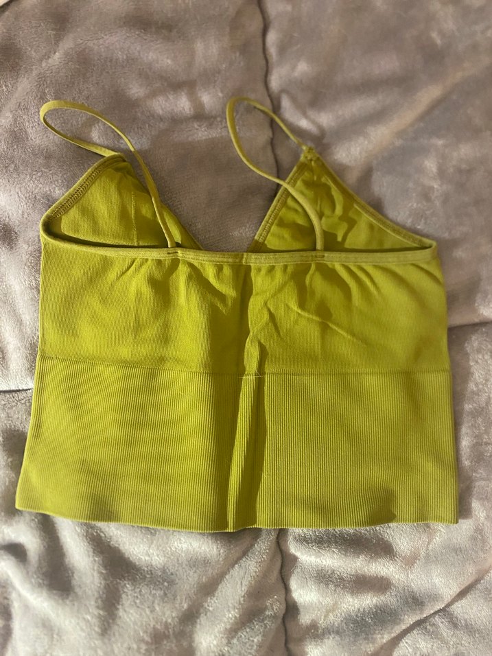 Oxxo Yeşil Crop Top - Görsel 3