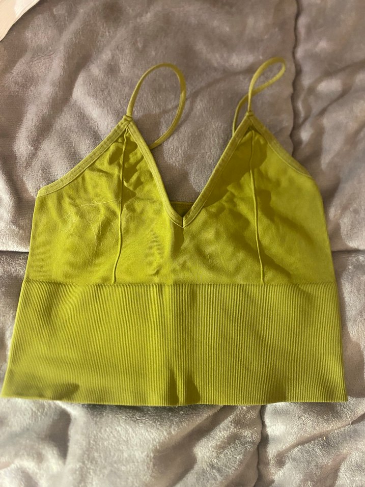 Oxxo Yeşil Crop Top - Görsel 2