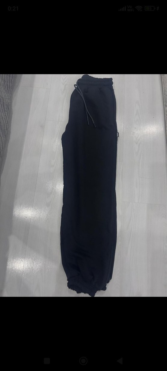 Siyah  Rahat Kesim Eşofman Altı  xxs. s. L  XL - Görsel 2