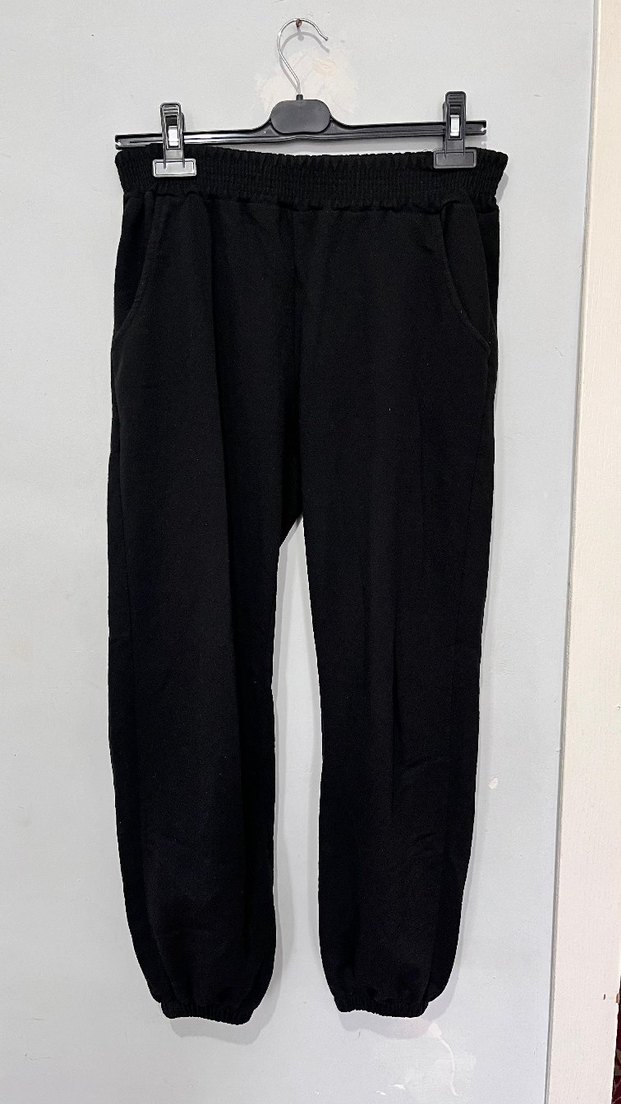 Siyah  Rahat Kesim Kadın Eşofman - Görsel 2