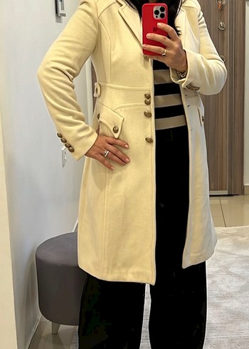 İpekyol Krem rengi kaban - Görsel 4