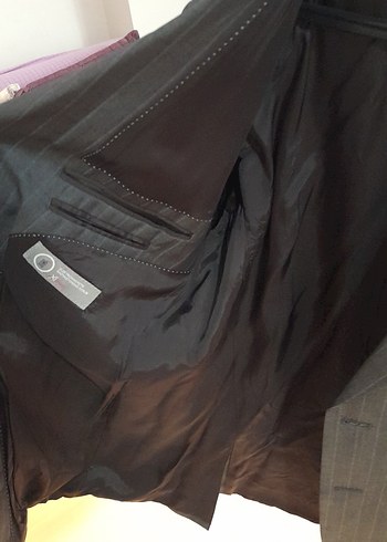 Siyah Düğmeli Erkek Ofis Takım Elbise Ceket - Görsel 3