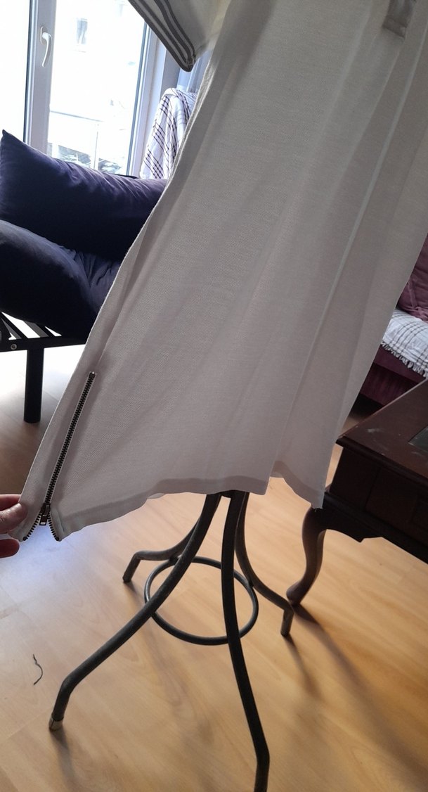 Erkek Beyaz Pamuklu Polo Tişört - Görsel 2