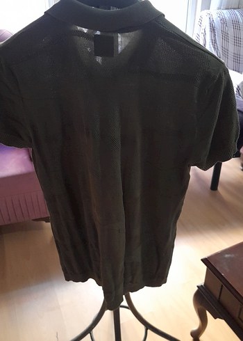 Kahverengi Erkek Polo Yaka Tişört - Görsel 2