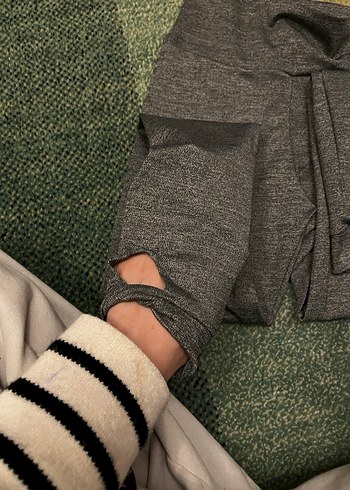 Gri penti tayt - Görsel 4