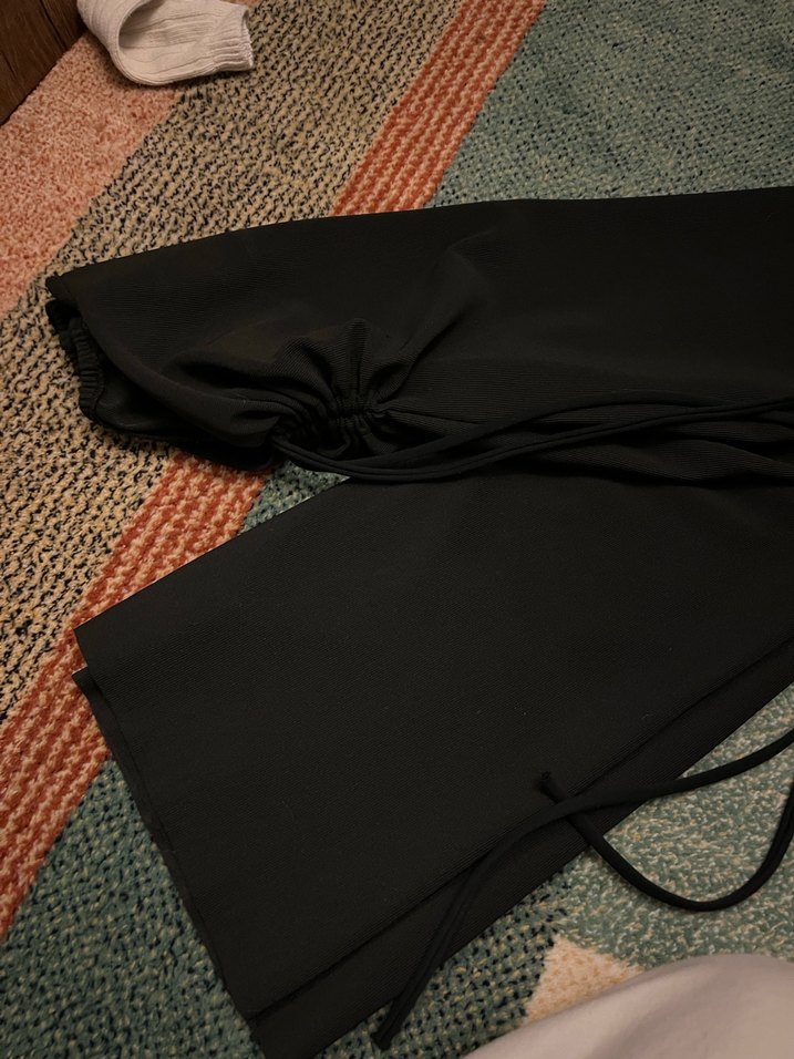 Düşük bel bağlamalı ispanyol paça - Görsel 3