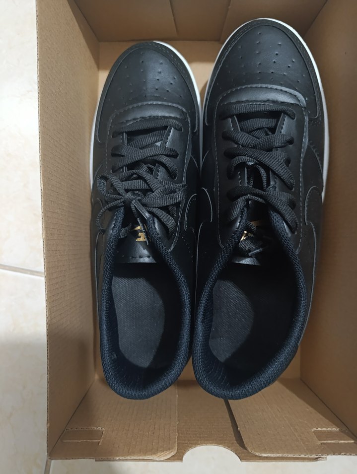 Siyah Bağcıklı Kadın Spor Ayakkabı - Görsel 4