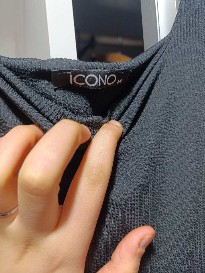 Siyah Kadın Uzun Kolsuz Elbise - Görsel 2