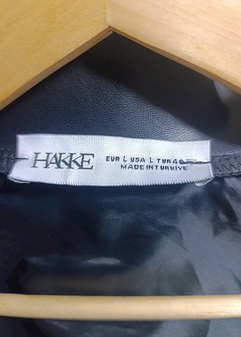 Siyah Deri Uzun Goth Kadın Kaban - Görsel 2