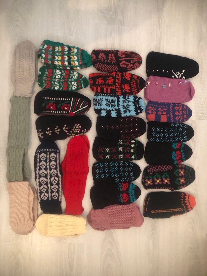 El İşi Geleneksel Örgü Eldivenler - Görsel 2