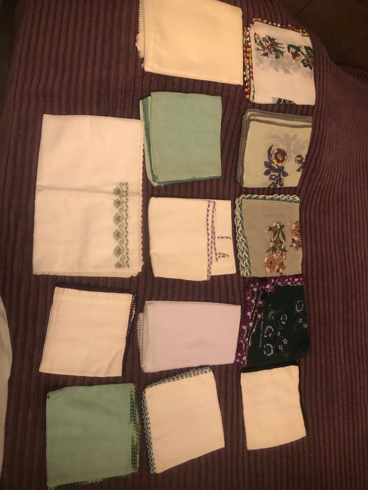 Nakışlı Erkek Mendilleri - Çok Renkli Bohem Stili - Görsel 2