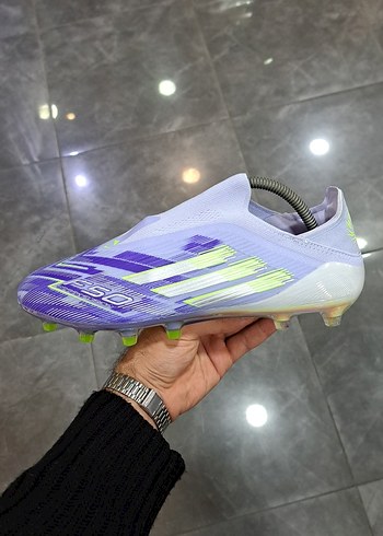 Erkek Mor Elastik Modern Futbol Ayakkabısı - Görsel 2