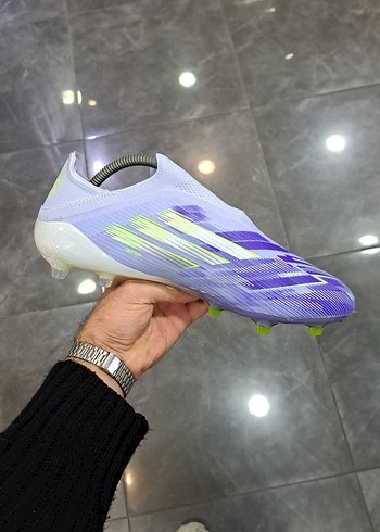 Erkek Mor Elastik Modern Futbol Ayakkabısı - Görsel 3