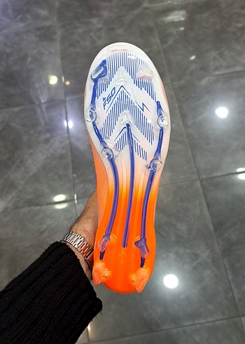 Turuncu Elastik Erkek Futbol Ayakkabısı - Görsel 5