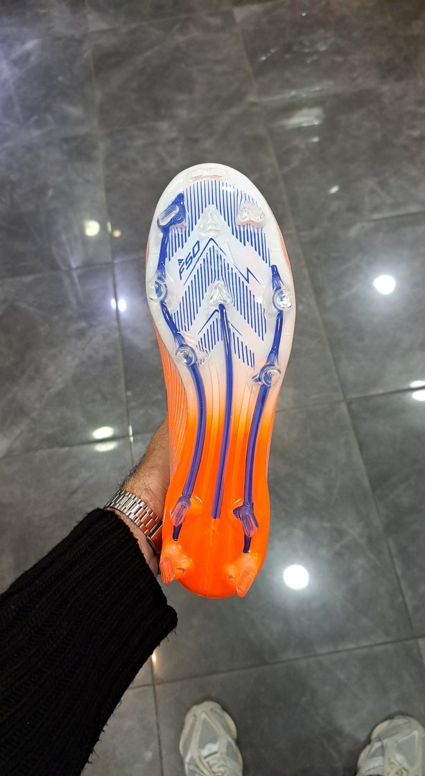 Turuncu Elastik Erkek Futbol Ayakkabısı - Görsel 5