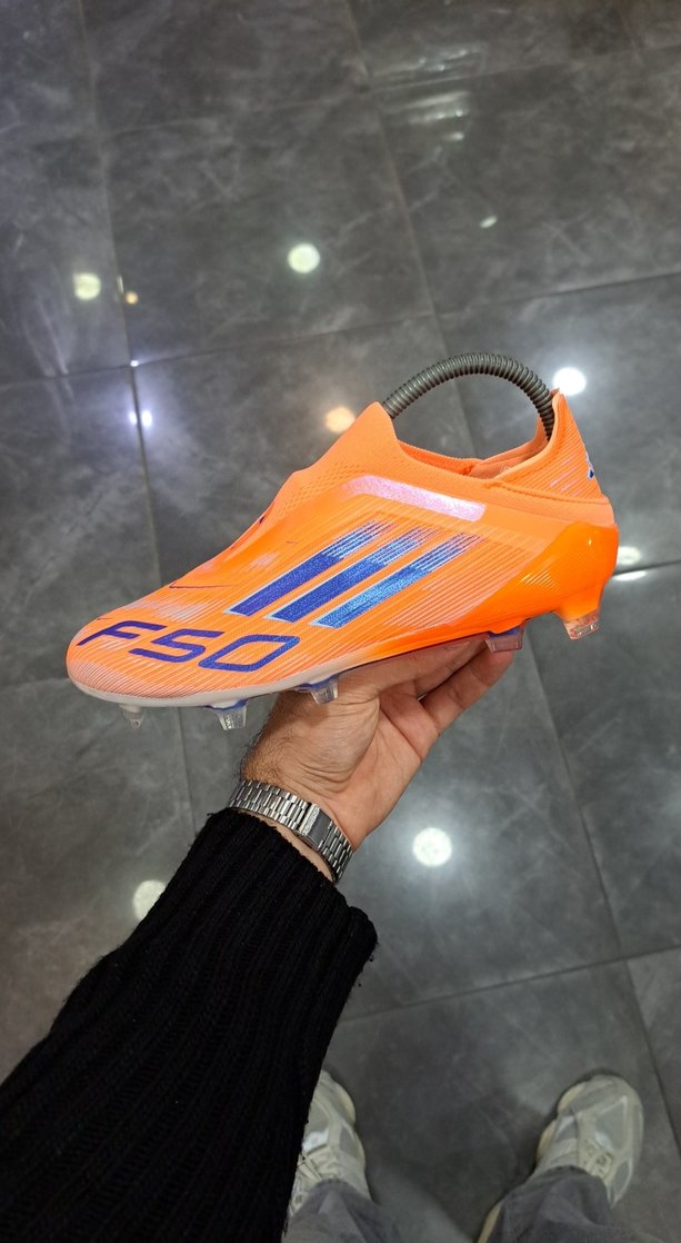 Turuncu Elastik Erkek Futbol Ayakkabısı - Görsel 2