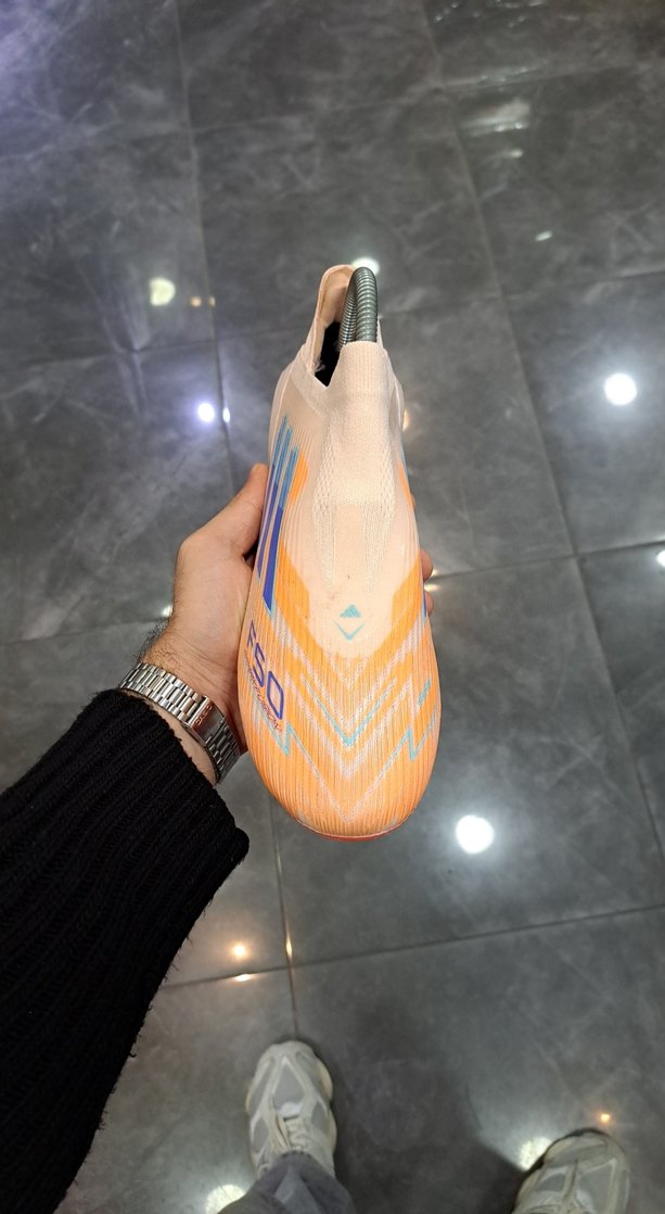 Turuncu Elastik Erkek Futbol Ayakkabısı - Görsel 4